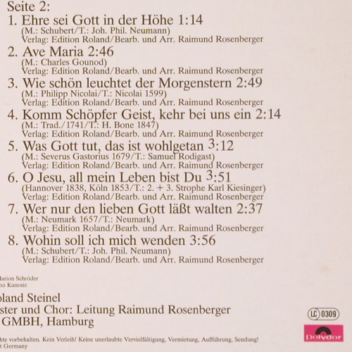 Kollo,Rene: Grosser Gott Wir Loben Dich, Polydor (841 241-1), D, 1989 Typ: LP Best.-Nr.: K1365 Preis: 6,00 Euro