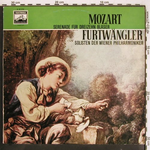 Mozart,Wolfgang Amadeus: Serenade für 13 Bläser KV 361, Electrola (E 91 175), D Typ: LP Best.-Nr.: K1369 Preis: 12,50 Euro