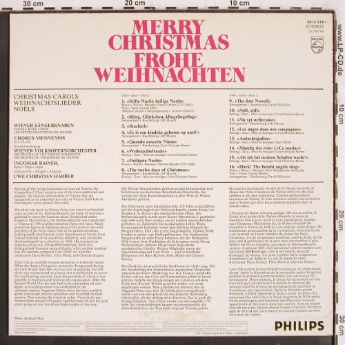 Wiener Sängerknaben: International Christmas Songs, Philips(6514 318), NL, 1982 - LP - K1389 - 5,00 Euro