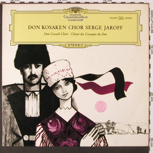 Don Kosaken Chor Serge Jaroff: Same, Deutsche Gramophon (SLPEM 136 457), D, 1964 Typ: LP Best.-Nr.: K146 Preis: 9,00 Euro