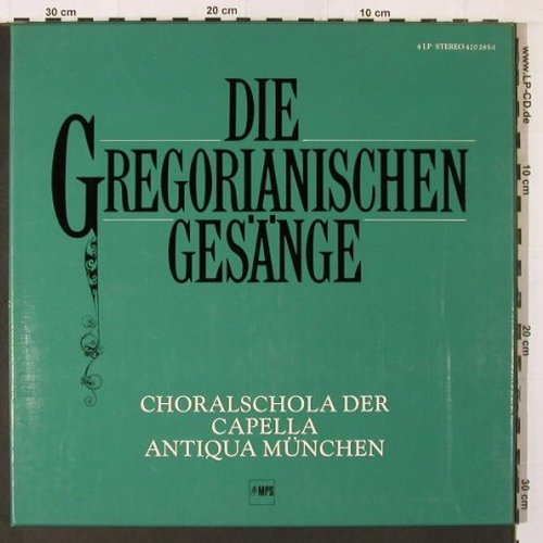 Gregorianischen Gesänge: Weihnachten,Ostern, Marien, Pfing.., MPS(420 285-1), D, Box, 1974 - 4LP - K148 - 9,00 Euro