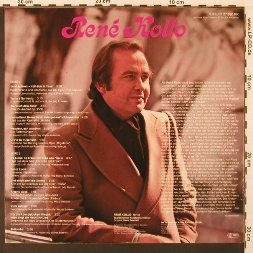 Kollo,Rene: Wie es euch gefällt, Eurodisc (27 980 KK), D, 1977 Typ: LP Best.-Nr.: K150 Preis: 5,00 Euro