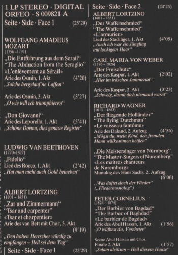 Moll,Kurt: Berühmte Opernarien, m /vg+, Orfeo(S 009821 A), D, 1982 - LP - K152 - 6,00 Euro