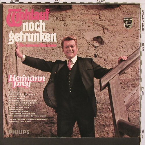 Prey,Hermann: Wohlauf noch getrunken, Philips (6305 013), D Typ: LP Best.-Nr.: K154 Preis: 6,00 Euro