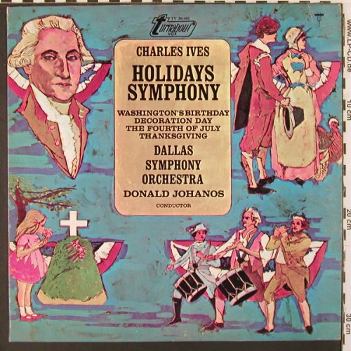 Ives,Charles: Holidays Symphony, Turnabout(TV 34146S), US, 1967 - LP - K163 - 7,50 Euro