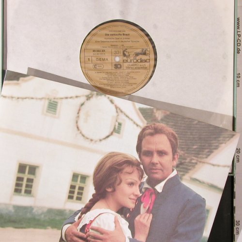 Smetana,Friedrich: Die verkaufte Braut, Gesaufn. deut., Eurodisc (89 036 XGR), D, Box, 1975 Typ: 3LPQ Best.-Nr.: K168 Preis: 12,50 Euro