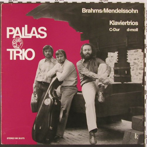 Brahms,Johannes / Mendelssohn: Klaviertrios C-Dur / d-moll, WK-Schallplatten(WK 30.075), D, 1980 - LP - K172 - 7,50 Euro
