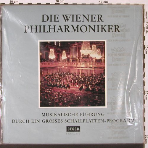 Wiener Philharmoniker: Musikalische Führung durch., FS-New, Decca(SX 21 124-M), D,  - LP - K183 - 12,50 Euro