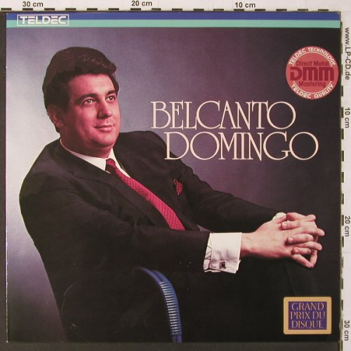 Domingo,Placido: Belcanto Domingo, Teldec (6.42954 AG), D, Ri, 1983 Typ: LP Best.-Nr.: K190 Preis: 7,50 Euro