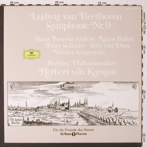 Beethoven,Ludwig Van: Sinfonie Nr.9, Dr.Mann Pharma Ed., Deutsche Gramophon(423 341-1), D, 1977 - LP - K193 - 6,00 Euro