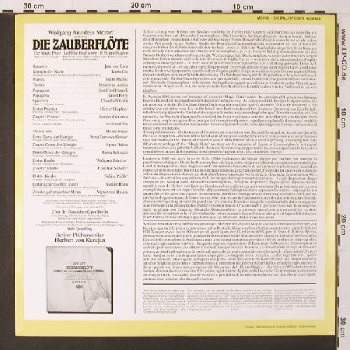 Karajan,Herbert von: Die Zauberflöte-Overtüre, Deutsche Grammophon (2810 076/062664), D, Promo, 1980 Typ: 12" Best.-Nr.: K195 Preis: 12,50 Euro