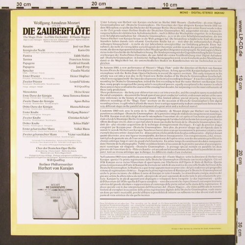 Karajan,Herbert von: Die Zauberflöte-Overtüre, Deutsche Grammophon(2810 076/062664), D, Promo, 1980 - 12inch - K195 - 12,50 Euro