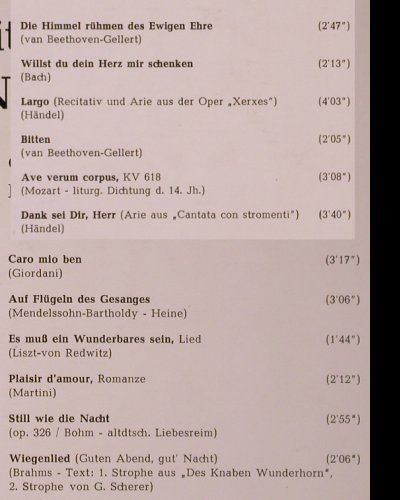 Prey,Hermann: Ein Festlicher Abend,  Muster/Promo, Decca (SLK 16 480-P), D, 1967 Typ: LP Best.-Nr.: K19 Preis: 7,50 Euro