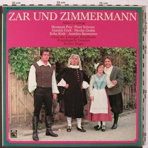 Lortzing,Albert: Zar und Zimmermann,Box, Booklet vg+, EMI(26 235-2), D, Ri, DSC,  - 3LP - K210 - 9,00 Euro