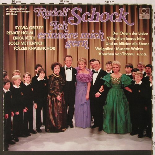 Schock,Rudolf: Ich erinnere mich gern (ZDF Show), Ariola (205 636-366), D, 1984 Typ: LP Best.-Nr.: K212 Preis: 6,00 Euro