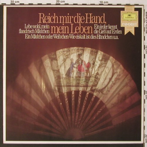 V.A.Reich mir die Hand, mein Leben: Mozart,Lortzing, Offenbach..., Deutsche Grammophon(2535 627), D, 1979 - LP - K213 - 6,00 Euro