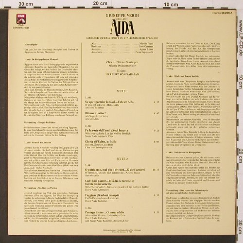 Verdi,Giuseppe: Aida - Querschitt in ital., EMI(26 269-1), D, Ri, 1980 - LP - K217 - 5,00 Euro