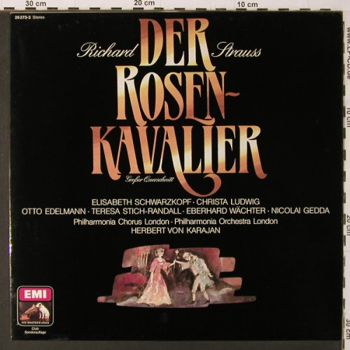 Strauss,Richard: Der Rosen-Kavalier, gr.Querschnitt, EMI(26 273-3), D, Ri,  - LP - K219 - 6,00 Euro