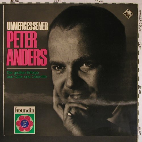 Anders,Peter: Unvergessener (Schatten nur a.Foto), Telefunken (NT 901), D Typ: LP Best.-Nr.: K21 Preis: 6,00 Euro