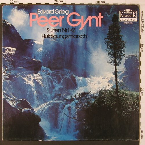 Grieg,Edvard: Peer Gynt , 1+2 / Huldigungsmarsch, Maritim Klassik(47 298 NK), D,  - LP - K226 - 5,00 Euro