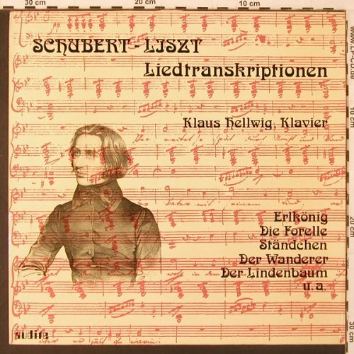 Schubert,Franz / Liszt: Liedtranskriptionen, audite (FSM 53 185 aud), D, 1975 Typ: LP Best.-Nr.: K227 Preis: 7,50 Euro