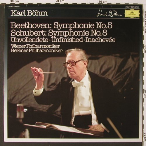 Beethoven,Ludwig Van / Schubert: Sinfonie Nr.5 / Sinfonie Nr.8 '1966, D.Gr. Signature(2543 506), D, Ri, 1983 - LP - K234 - 6,00 Euro