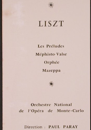 Liszt,Franz: Festival Liszt, Concert Hall(SMS 2648), ,  - LP - K243 - 7,50 Euro