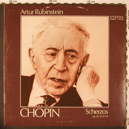 Chopin,Frederic: Scherzos op.20, 31, 39, 54, m-/vg+, Eterna (8 26 822), DDR, 1976 Typ: LP Best.-Nr.: K245 Preis: 6,00 Euro