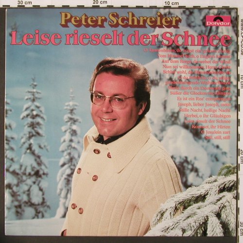 Schreier,Peter: Leise rieselt der Schnee, Polydor(2371 601), D, 1975 - LP - K251 - 6,00 Euro