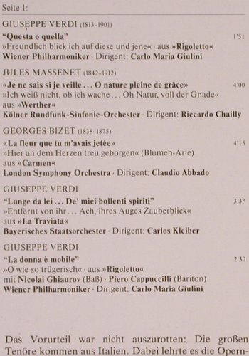 Domingo,Placido: Opern-Gala, Club-Edition, m-/vg+, Deutsche Grammophon (42 340), D Typ: LP Best.-Nr.: K256 Preis: 5,00 Euro