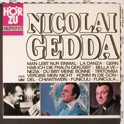 Gedda,Nicolai: Same, HörZu (SHZE 236), D Typ: LP Best.-Nr.: K25 Preis: 6,00 Euro