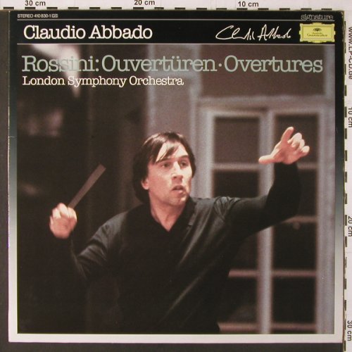 Abbado,Claudio: Rossini-Ouvertüren (rec.1975), Deutsche Grammophon (410 830-1), D, 1984 Typ: LP Best.-Nr.: K266 Preis: 5,00 Euro