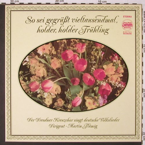 Dresdner Kreuzchor: So sei gegrüßt,vieltausendmal..Früh, Eterna (735 001), DDR, 1987 Typ: LP Best.-Nr.: K268 Preis: 5,00 Euro