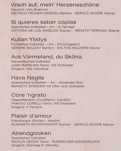 V.A.Weltstars Singen Lieder d. Welt: Giuseppe di Stefano... N.Gedda, Marcato(75 316), D, vg+/m-,  - LP - K269 - 5,00 Euro