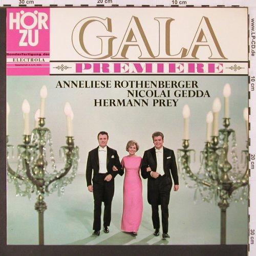 Rothenberger,Anneliese Gedda/ Prey: Gala Premiere, HörZu(SHZE 212), D,  - LP - K27 - 6,00 Euro