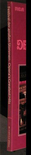 V.A.Festival der Grossen Stimmen: Opera's Greatest Hits, Box, Promo, RCA Red Seal (RK 11 517/1-2), D, 23Tr. Typ: 2LP Best.-Nr.: K28 Preis: 7,50 Euro