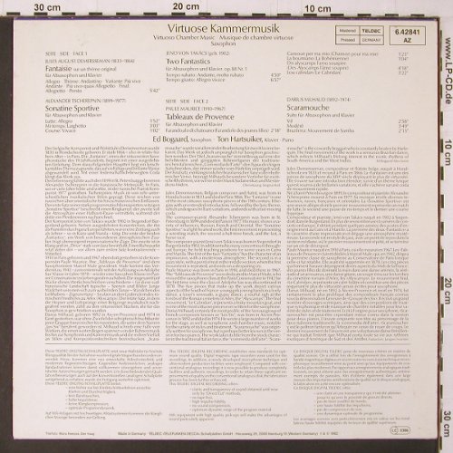 V.A.Virtuose Kammermusik: Jules August Demersseman..Milhaud, Telefunken(6.42841 AZ), D, m-/vg+, 1982 - LP - K291 - 7,50 Euro