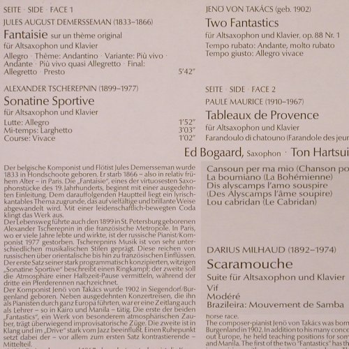 V.A.Virtuose Kammermusik: Jules August Demersseman..Milhaud, Telefunken(6.42841 AZ), D, m-/vg+, 1982 - LP - K291 - 7,50 Euro