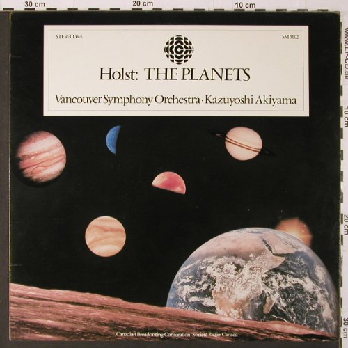 Holst,Gustav: The Planets, Canadian Broadcasting C. (SM 5002), US, 1980 Typ: LP Best.-Nr.: K306 Preis: 6,00 Euro