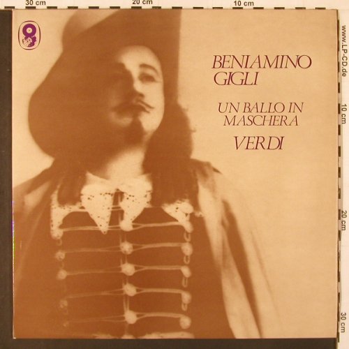 Gigli,Beniamino: Un Ballo in Maschera, Foc, rec.1943, World Record Club(SH 131/2), UK, Mono,  - 2LP - K30 - 9,00 Euro
