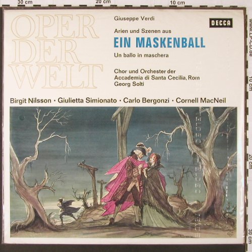 Verdi,Giuseppe: Ein Maskenball,Arien u.Szenen, ital, Decca (SXL 20 524-B), D, FS-New Typ: LP Best.-Nr.: K311 Preis: 12,50 Euro