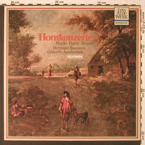 Haydn,Joseph / Danzi / Rosetti: Hornkonzerte Nr.1&2, Telefunken/DasAlteWerk (6.41288 AQ), D, Ri Typ: LP Best.-Nr.: K318 Preis: 7,50 Euro