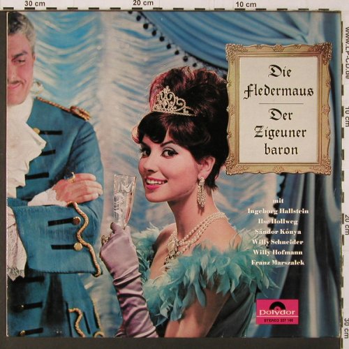 Strauß,Johann: Die Fledermaus / Der Zigeunerbaron, Polydor(237 160), D,  - LP - K320 - 7,50 Euro