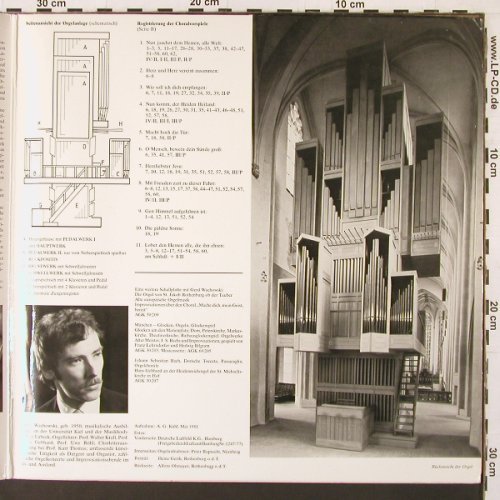 V.A.Orgelkonzert in St.Jacob: Rothenburg ob der Tauber, Axel Gerhard Kühl Verlag(AGK 30211), D, 1977 - LP - K32 - 9,00 Euro