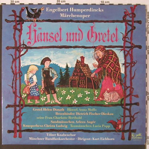 Humperdinck,Engelbert: Hänsel und Gretel, Foc, Eurodisc (27 105 XDR), D, 1971 Typ: 2LP Best.-Nr.: K337 Preis: 9,00 Euro