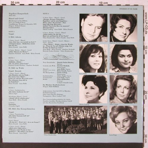 Humperdinck,Engelbert: Hänsel und Gretel, Foc, Eurodisc (27 105 XDR), D, 1971 Typ: 2LP Best.-Nr.: K337 Preis: 9,00 Euro