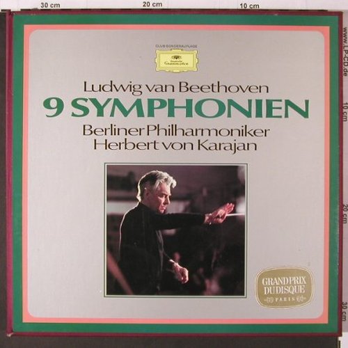 Beethoven,Ludwig van: 9 Sinfonien, Box, D.Gr. Club Ed.(62 580), D, 1963 - 7LP - K340 - 30,00 Euro