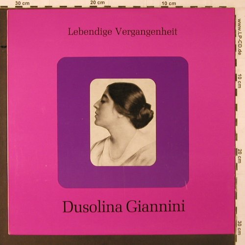 Giannini,Dusolina: Lebendige Vergangenheit, LV(LV 8), A,  - LP - K342 - 7,50 Euro