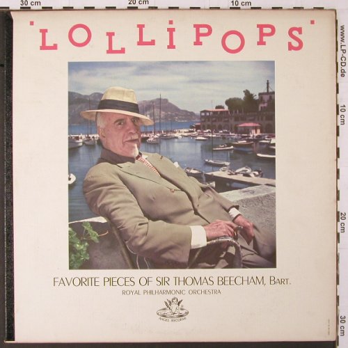 V.A.Lollipops - Favorite Pieces of: Sir Thomas Beecham, Bart., Angel(35596), UK/US,  - LP - K347 - 6,00 Euro