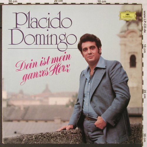 Domingo,Placido: Dein ist mein ganzes Herz, Deutsche Grammophon (2536 200), D, 1976 Typ: LP Best.-Nr.: K352 Preis: 5,00 Euro